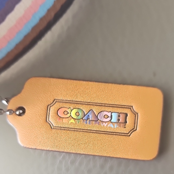 Coach Logo Leather Crossbody Bag - Picture 4 of 11